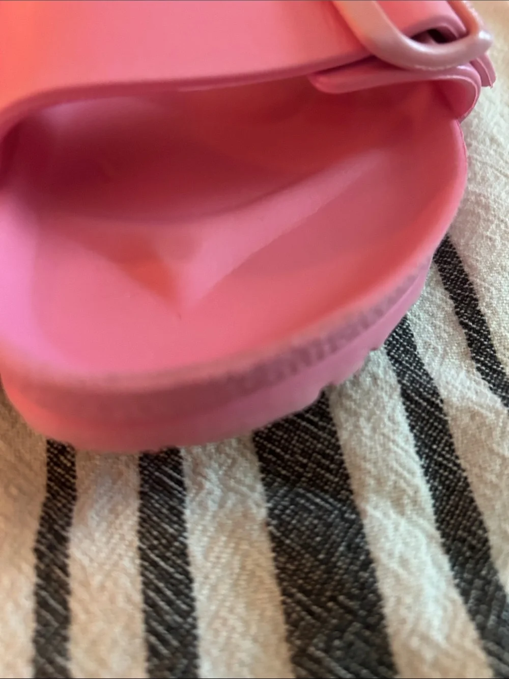 Birkenstock Kids Bubblegum Pink Two-Strap EVA Sandals